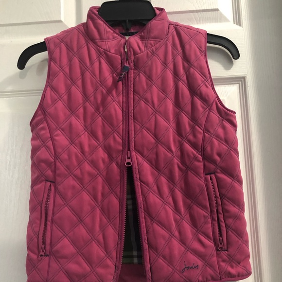 Joules Age 8 Pink Vest! Adorable! - Picture 2 of 8